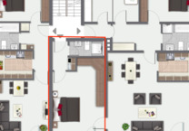 Schöne 1 Zimmer Wohnung mit Balkon - Nähe Padersee & Fischteiche