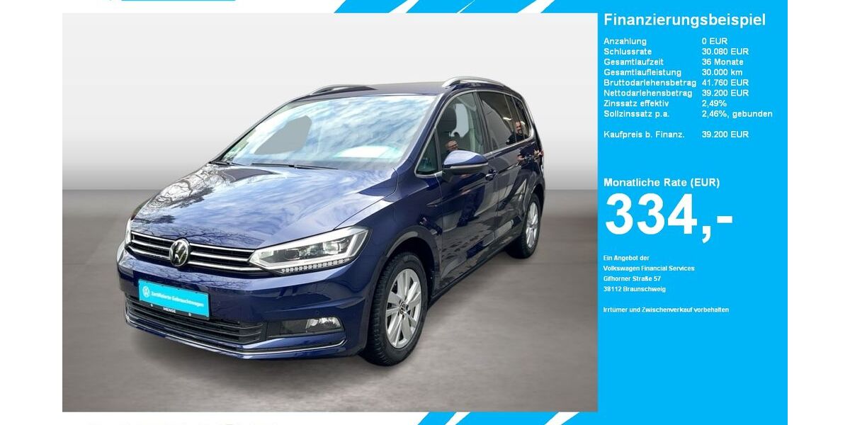 VW Touran 3.107 km 39.200 &euro; Gütersloh 33334