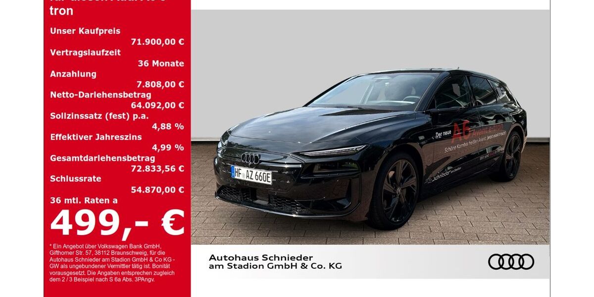 Audi A6 e-tron 14.500 km 71.900 &euro; Herford 32052