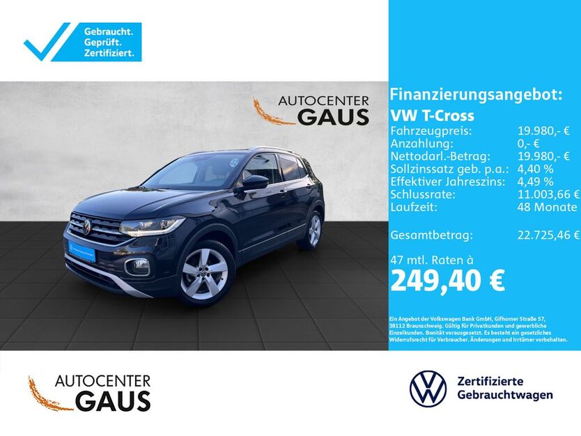 VW T-Cross 43.442 km 19.980 € Bielefeld 33699