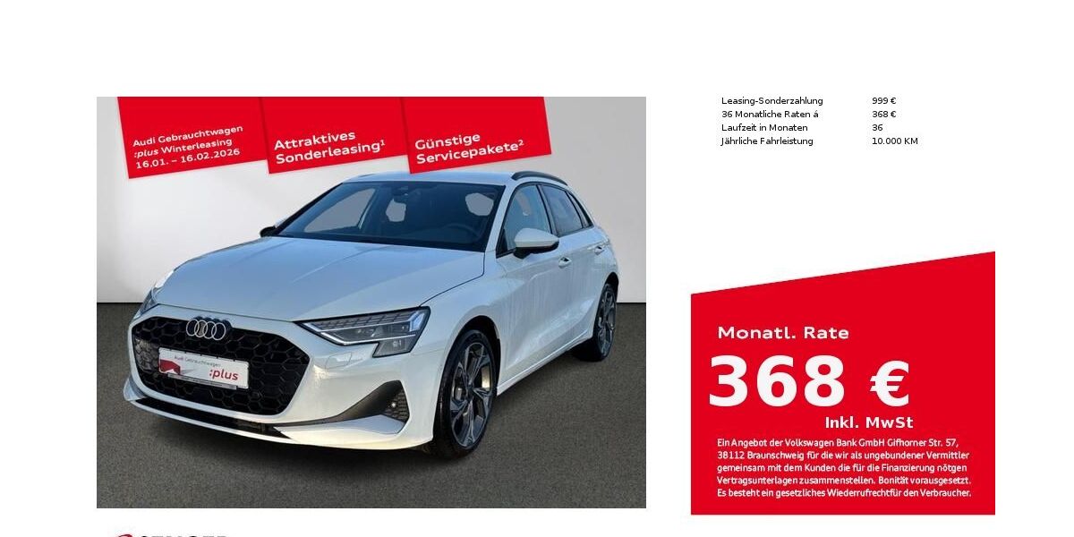 Audi A3 4.180 km 37.990 &euro; Bielefeld 33609