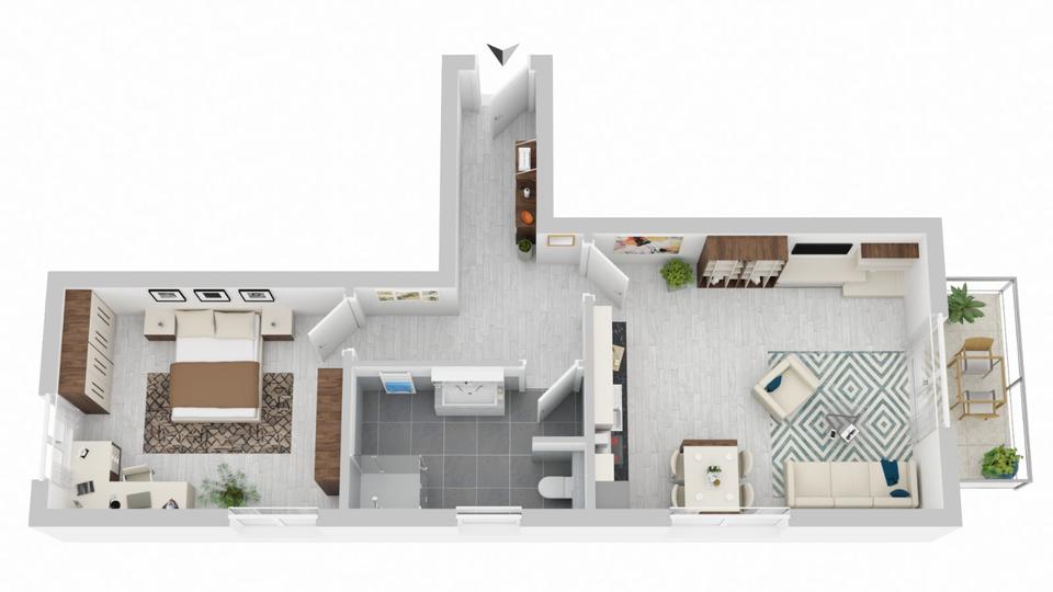 Etagenwohnung Löhne - 2 Zimmer, 73 m&sup2;, 249.900&euro; | Angebot:25629901