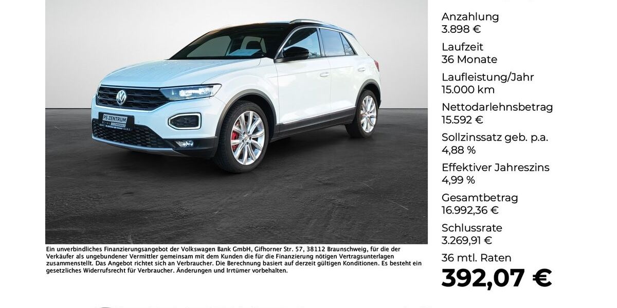 VW T-Roc 95.800 km 19.490 &euro; Versmold 33775