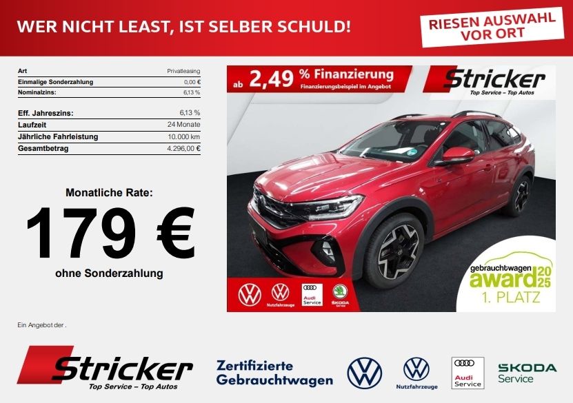 VW Taigo 25.376 km 24.949 &euro; Detmold 32760