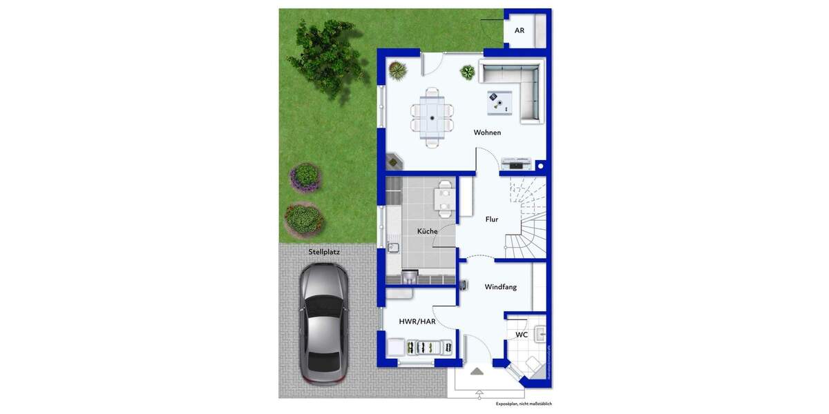 Doppelhaushälfte Bielefeld Milse - 4 Zimmer, 99 m&sup2;, 376.000&euro; | Angebot:25779534