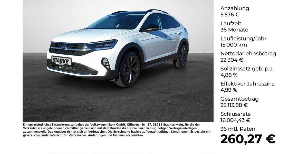 VW Taigo 4.250 km 27.880 &euro; Versmold 33775