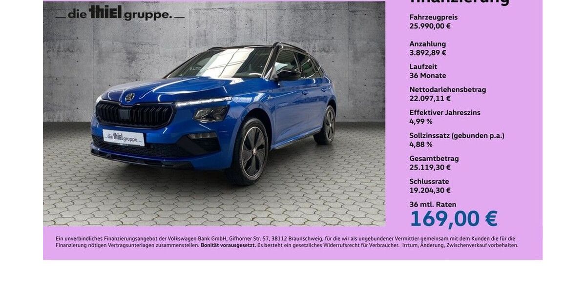 Skoda Kamiq 11.385 km 24.990 &euro; Rheda-Wiedenbrück 33378