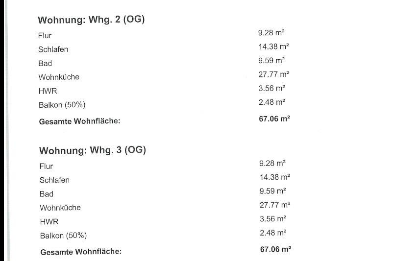 Etagenwohnung Bad Salzuflen Ehrsen-Breden - 2 Zimmer, 67 m&sup2;, 1.023&euro; | Angebot:25551527