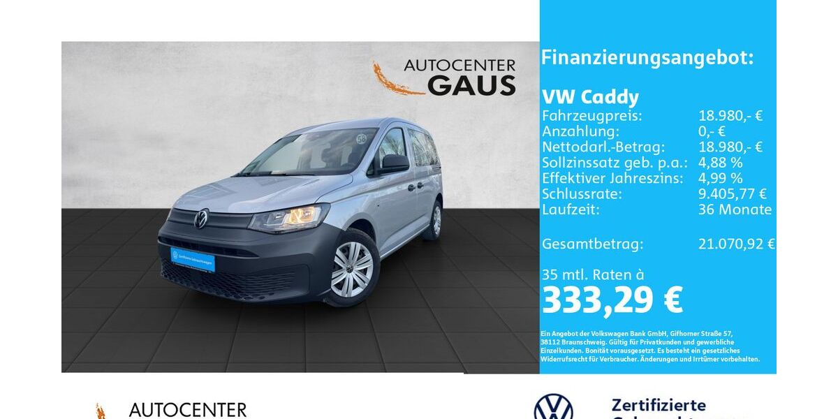 VW Caddy 64.335 km 18.280 &euro; Bielefeld 33699
