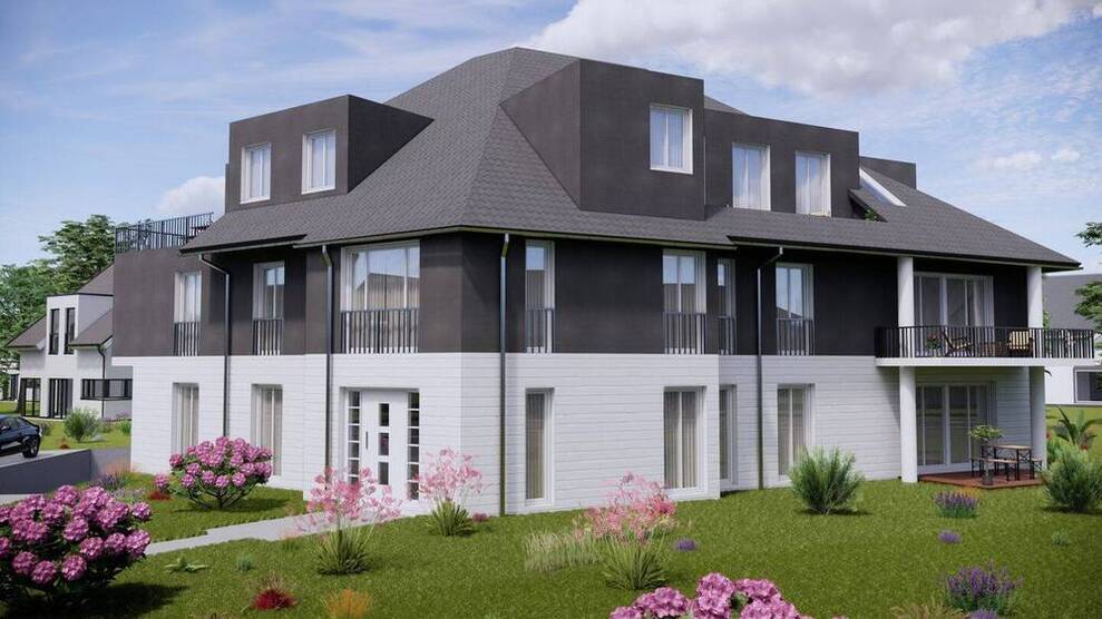 Bielefeld-Quelle: NEUBAU Wohnung W2 KfW40 | 4 Zimmer | ca. 111 m² Wohnfläche | Terrasse | Tiefgarage