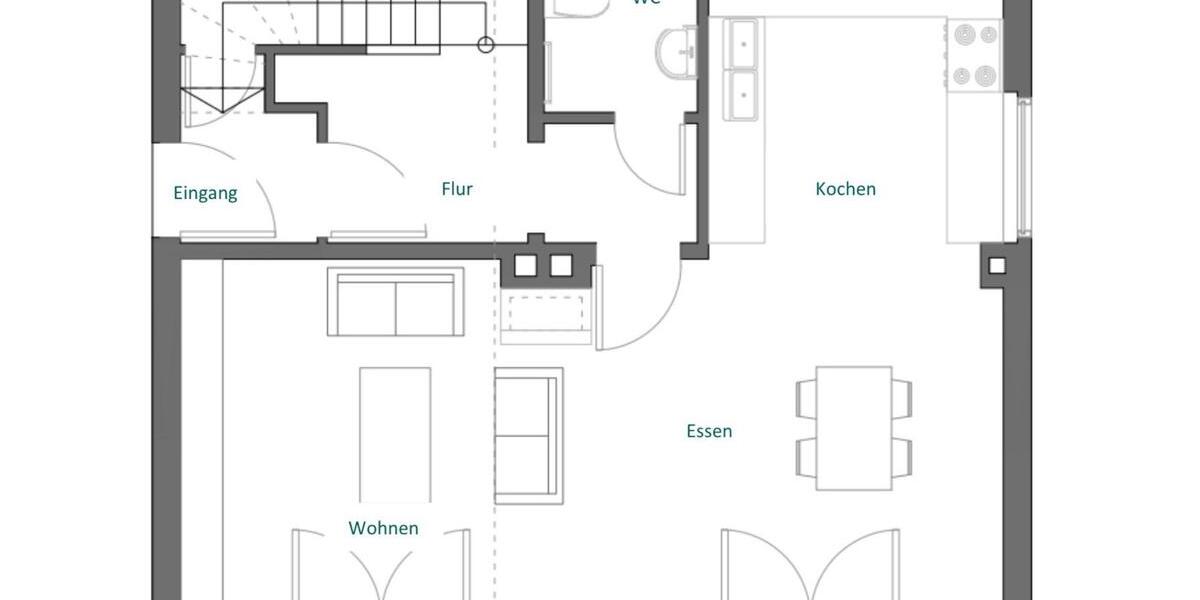 Einfamilienhaus Detmold Hakedahl - 5 Zimmer, 178 m&sup2;, 550.000&euro; | Angebot:26184740
