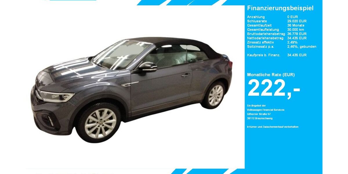 VW T-Roc 5.345 km 34.435 &euro; Gütersloh 33334