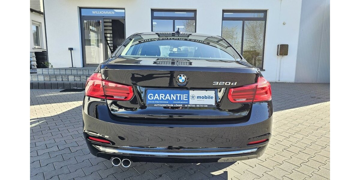 BMW 320d Luxury Line LEDER NAVI LED RFK AUS 1.HAND 53.750 km 22.990 &euro; Löhne 32584