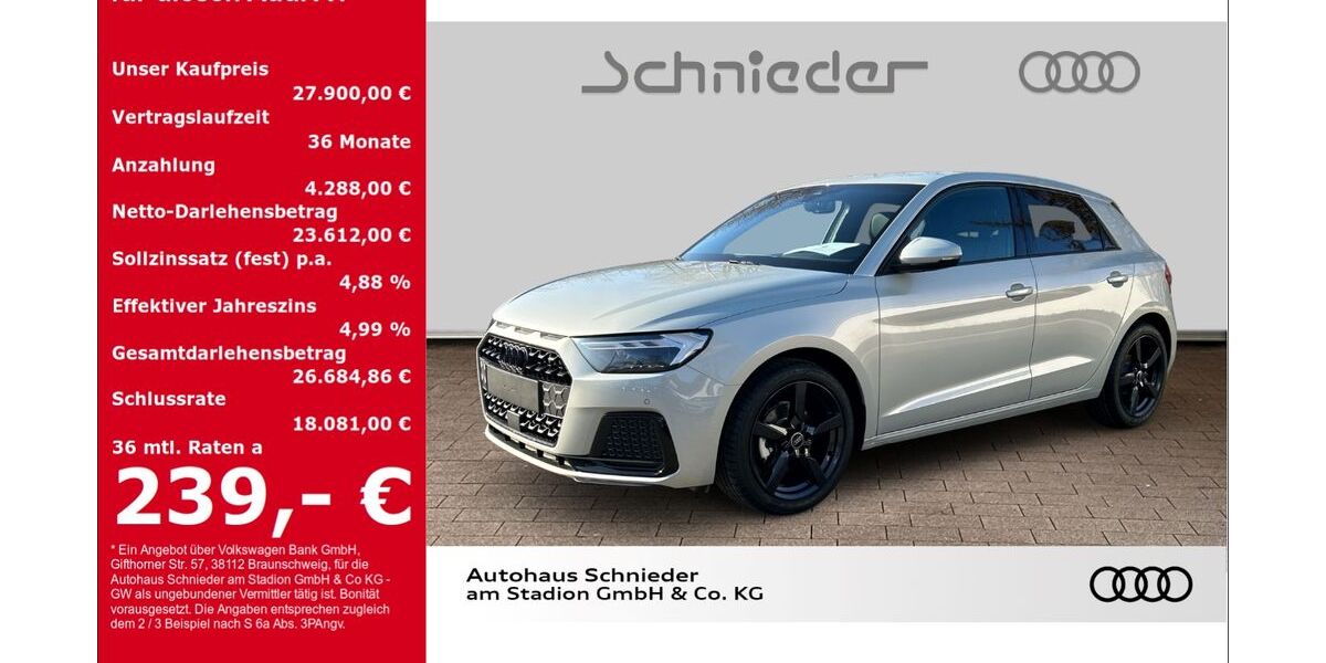 Audi A1 7.800 km 27.900 &euro; Herford 32052