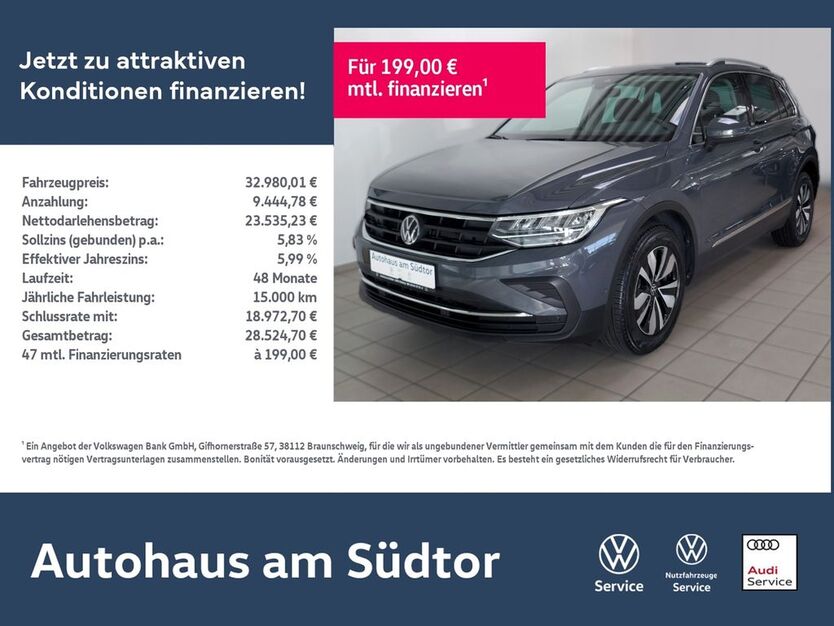 VW Tiguan 22.670 km 32.980 € Rietberg 33397