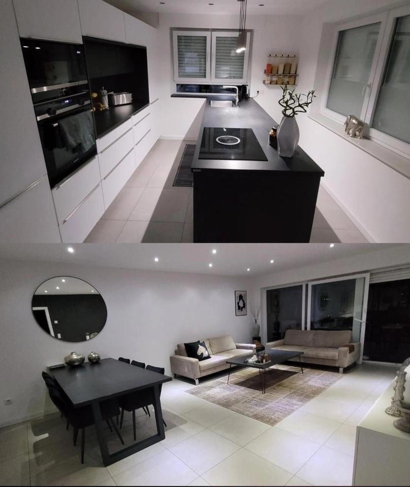Moderne Erdgeschoßwohnung mit großem Garten & Garage