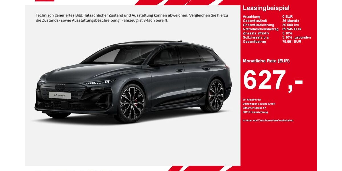 Audi A6 e-tron 12.073 km 69.945 &euro; Gütersloh 33334