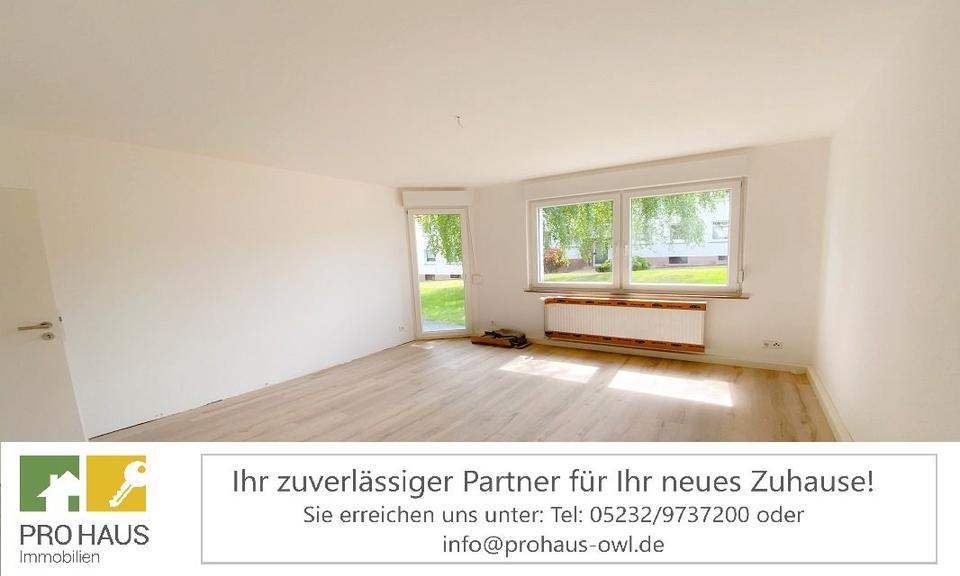 Erdgeschoßwohnung Detmold Hiddesen - 3 Zimmer, 65 m&sup2;, 595&euro; | Angebot:26666090