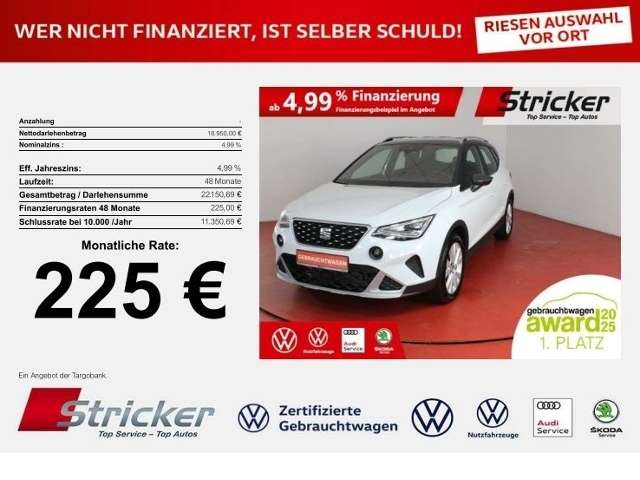Seat Arona 11.800 km 18.949 € Detmold 32760