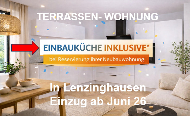 Terrassenwohnung Bielefeld Jöllenbeck - 3 Zimmer, 83 m&sup2;, 324.500&euro; | Angebot:25244630
