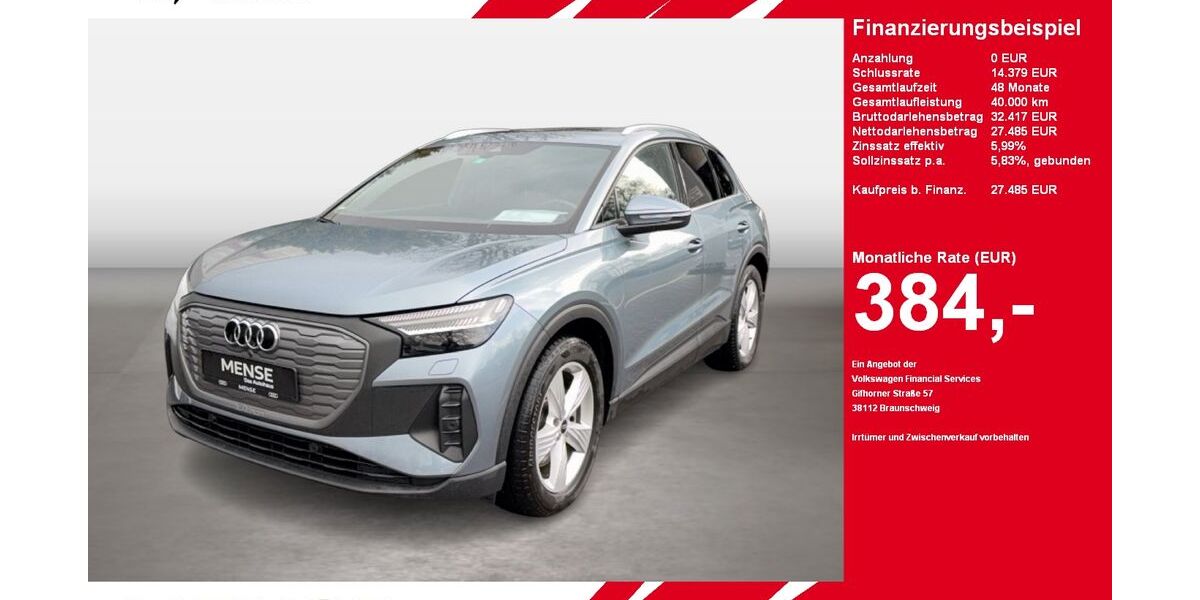 Audi Q4 e-tron 88.421 km 27.485 &euro; Gütersloh 33334