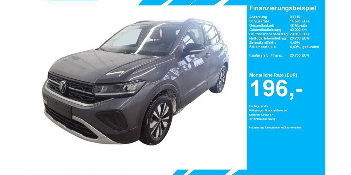 VW T-Cross 7.093 km 20.700 &euro; Gütersloh 33334