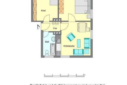 Wohnung zum Mieten in Detmold 379 € 51.38 m²