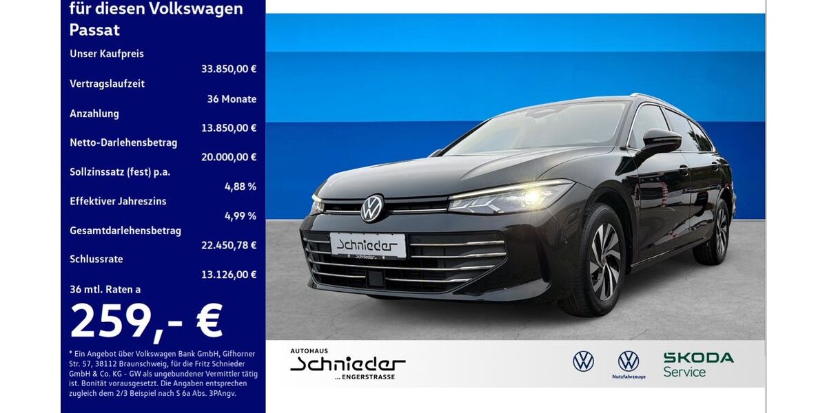 VW Passat 61.224 km 33.850 &euro; Herford 32051