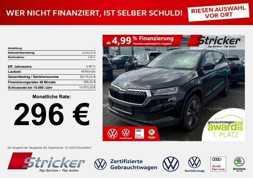Skoda Karoq 48.750 km 23.949 &euro; Detmold 32760