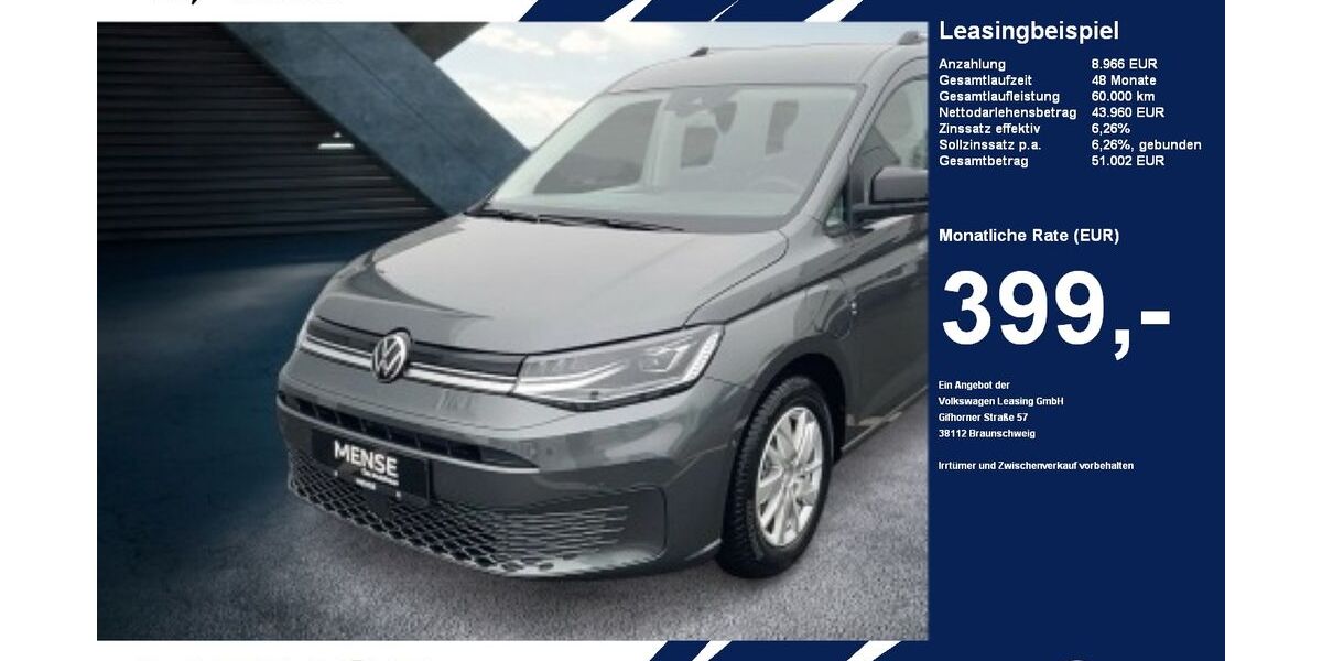 VW Caddy 5.500 km 42.690 &euro; Gütersloh 33334