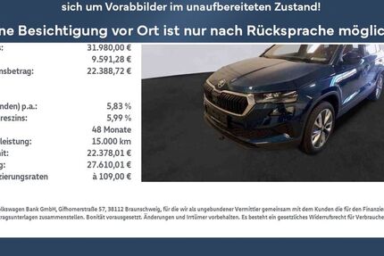 Skoda Karoq 11.929 km 31.980 &euro; Rietberg 33397