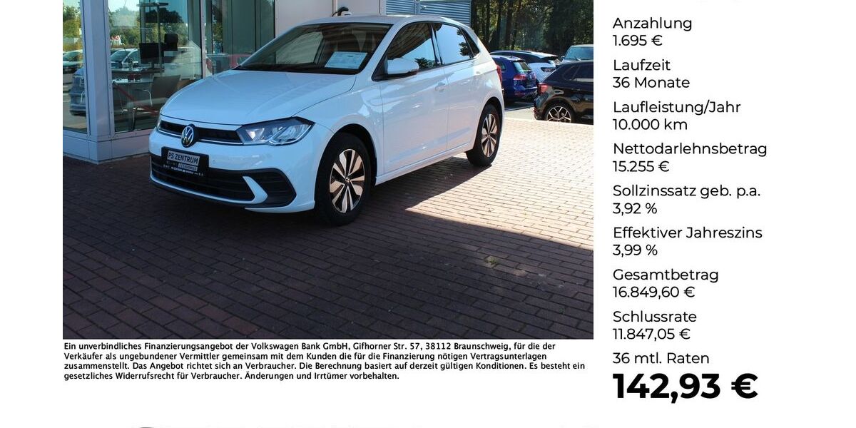 VW Polo 44.745 km 16.590 &euro; Versmold 33775