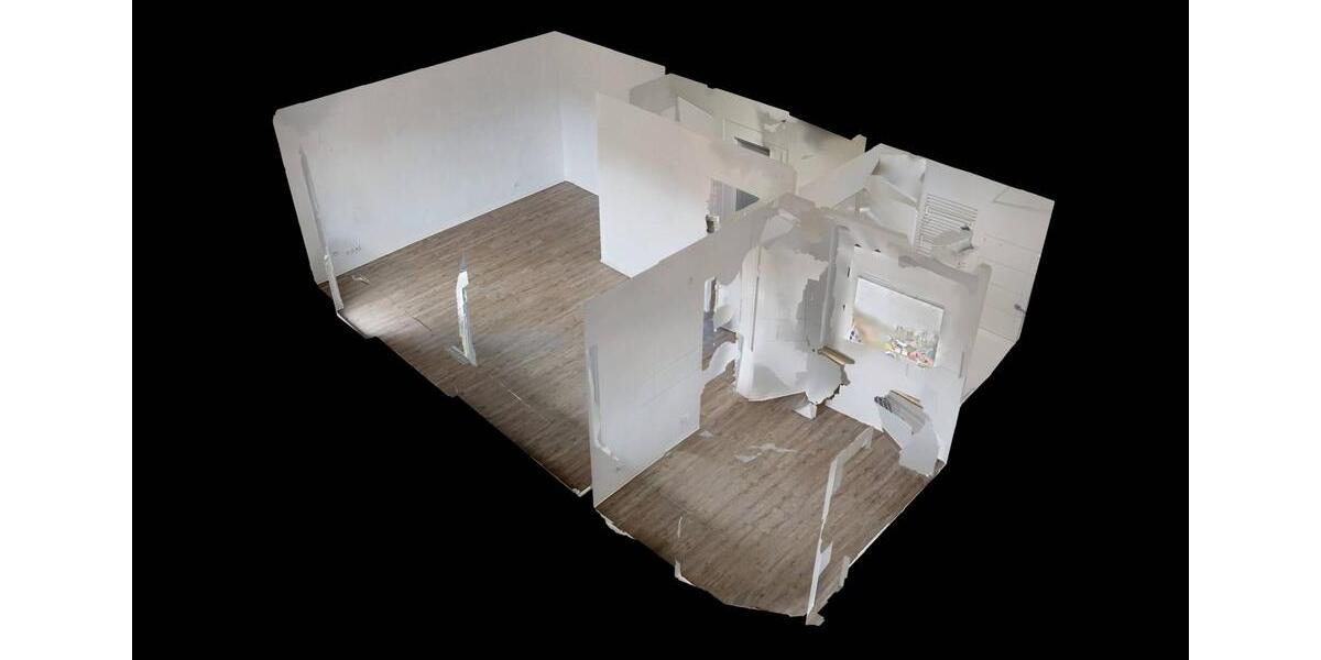 Perfekt für Singles: Große 1,5-Zimmer-Wohnung mit BALKON und BADEWANNE 1 zimmer