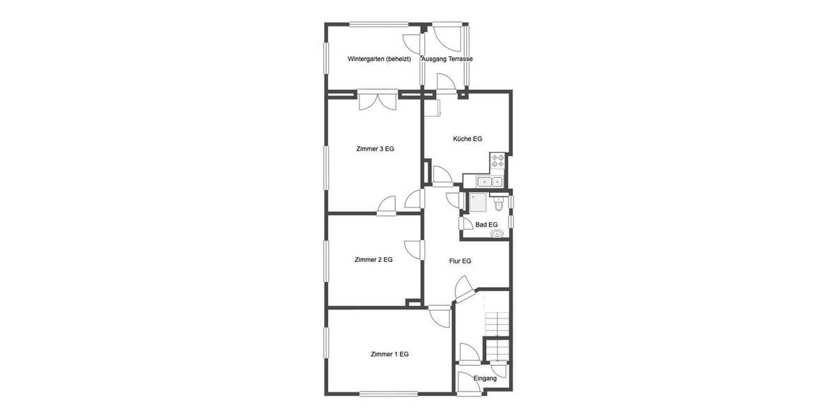 Einfamilienhaus Bielefeld Gadderbaum - 8 Zimmer, 549.000&euro; | Angebot:26584495