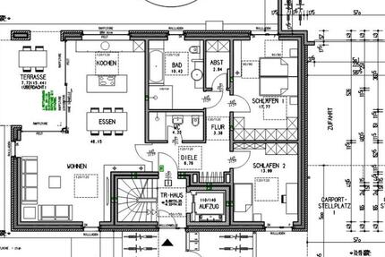Neubau-Traum: Luxuriöse 3-Zimmer-Wohnung mit Garten im Stadtpark 3 zimmer