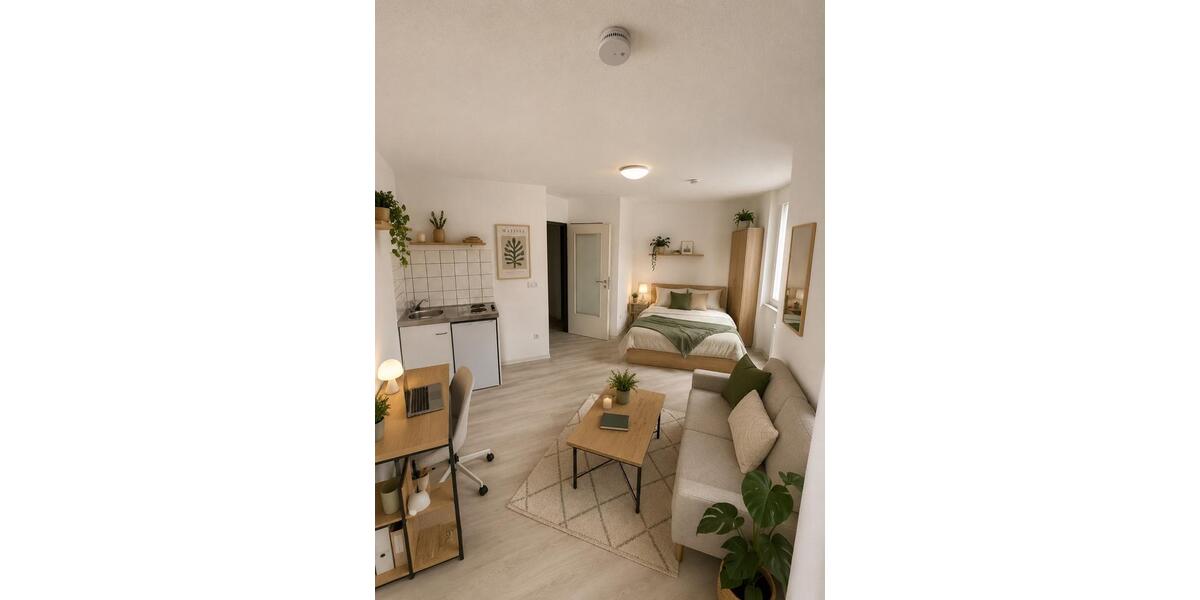 Etagenwohnung Bielefeld Schildesche - 1 Zimmer, 21 m&sup2;, 340&euro; | Angebot:26625124