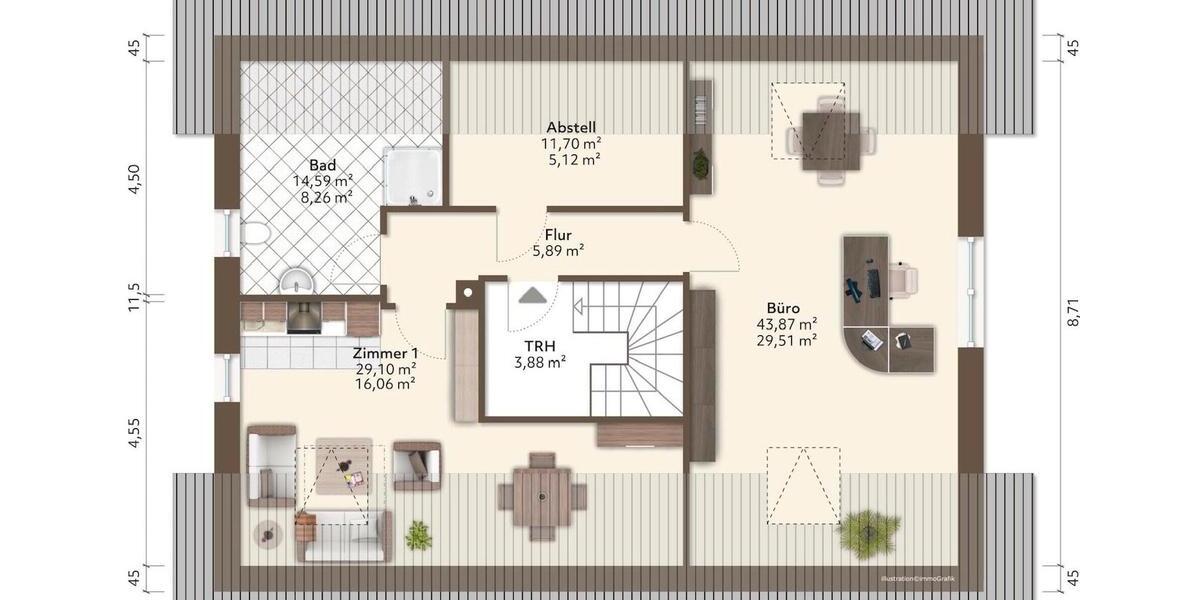 Einfamilienhaus Halle - 12 Zimmer, 208 m&sup2;, 1.950&euro; | Angebot:26434500