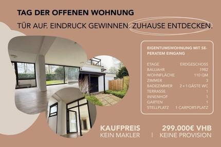 Helle Erdgeschoßwohnung in Top Lage