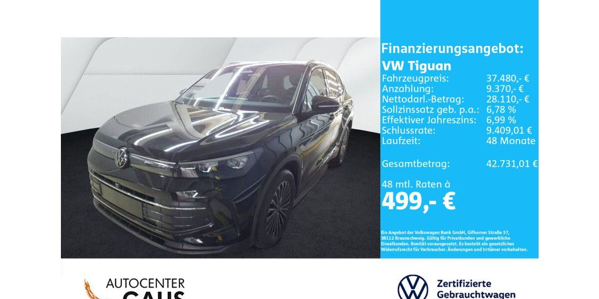VW Tiguan 19.180 km 37.480 &euro; Bielefeld 33699