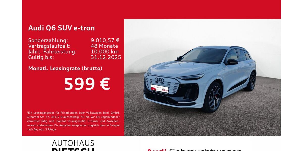 Audi Q6 e-tron 6.026 km 74.910 &euro; Melle 49324