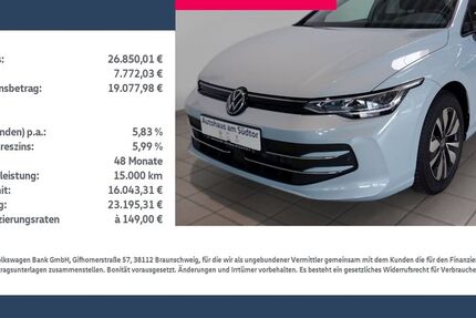 VW Golf 8.000 km 25.980 &euro; Rietberg 33397