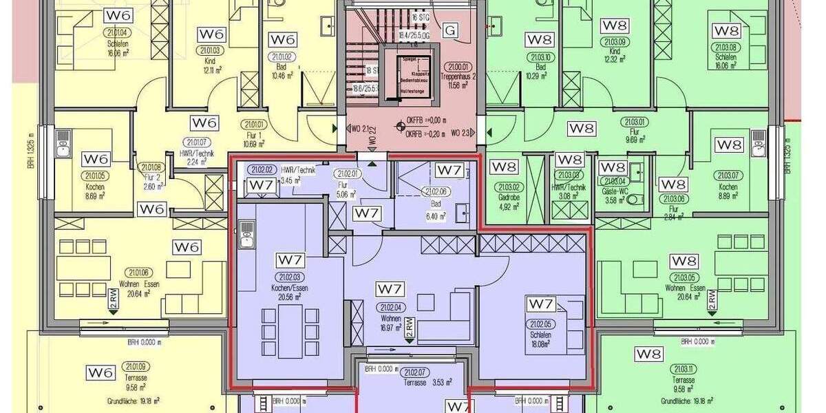 Etagenwohnung Versmold Bockhorst - 2 Zimmer, 74 m&sup2;, 277.650&euro; | Angebot:25708856