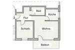 Etagenwohnung Bad Rothenfelde - 2 Zimmer, 68 m&sup2;, 745&euro; | Angebot:26417407