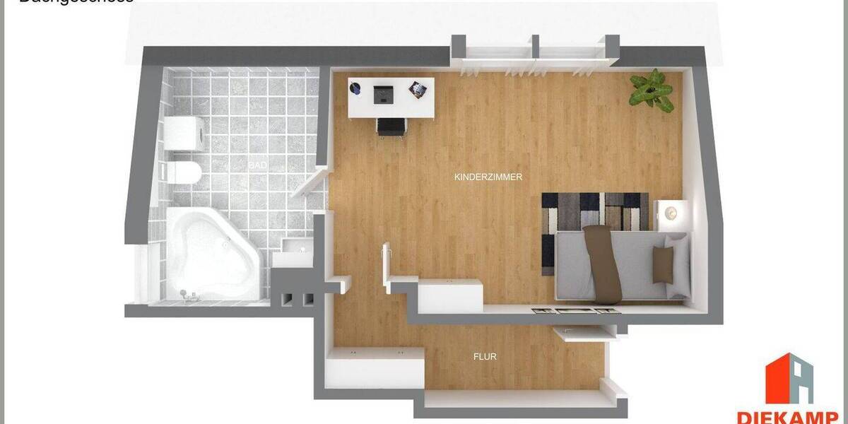 4 Zimmer-Eigentumswohnung mit separatem Apartment für Gartenliebhaber 5 zimmer