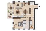 Etagenwohnung Bünde - 3 Zimmer, 105 m&sup2;, 1.550&euro; | Angebot:26574390
