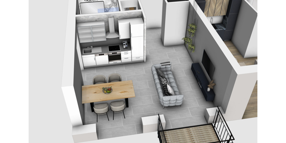 Modernes Wohnen in 14 Neubauwohnungen – stilvoll & energieeffizient 70,17 qm 3 zimmer