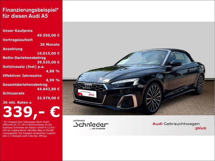 Audi A5 9.530 km 49.550 € Herford 32052