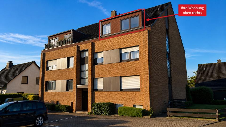 Dachgeschoßwohnung Bünde - 3 Zimmer, 78 m&sup2;, 169.000&euro; | Angebot:26865124