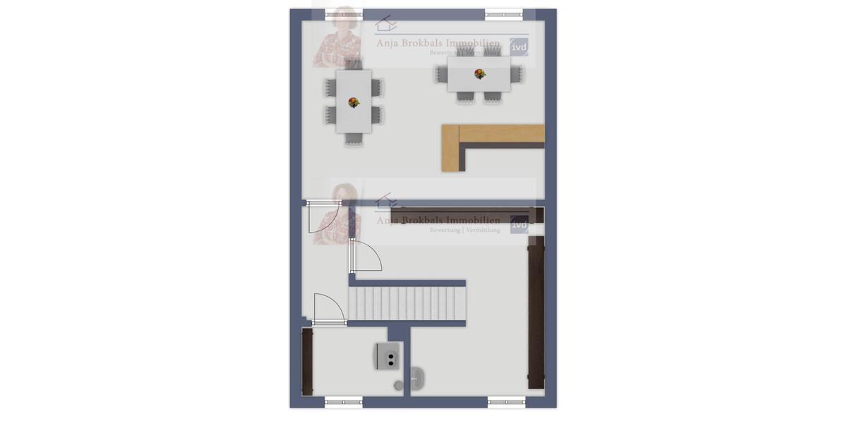 Reihenhaus mit Garage - ideal für kleine Handwerkerfamilie - provisionsfrei für Käufer - Reihenmittelhaus Bielefeld Jöllenbeck | Angebot:17768761