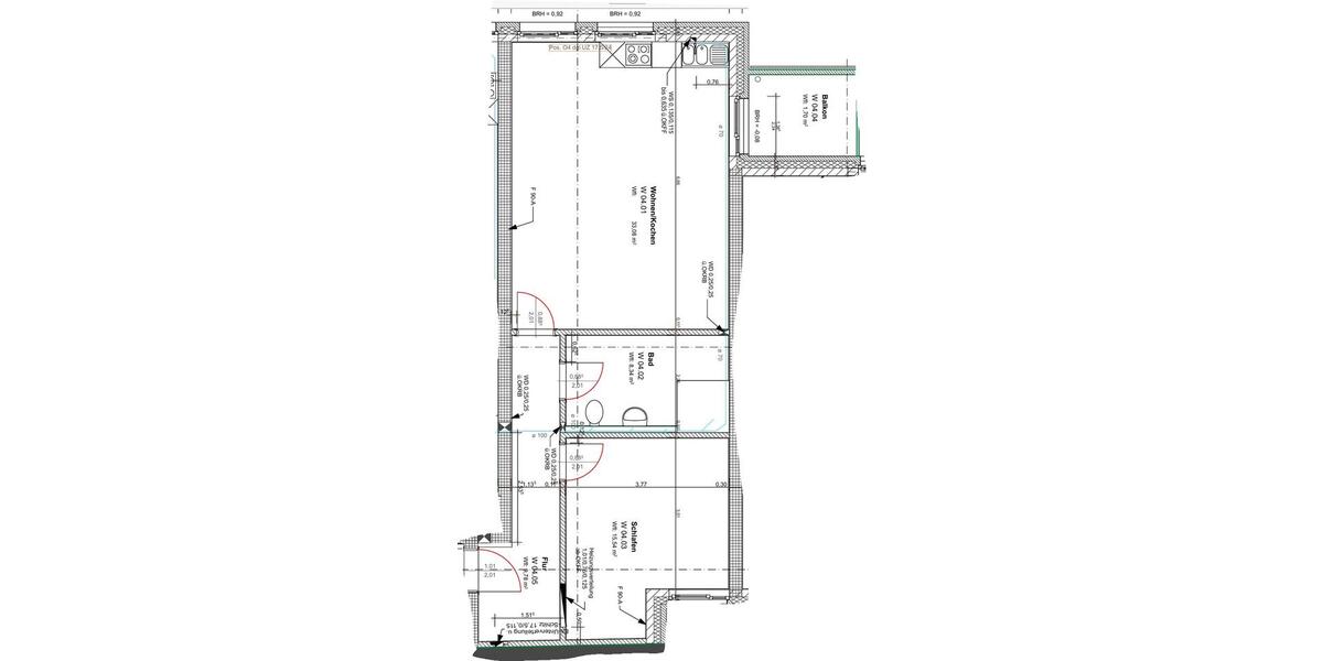 Etagenwohnung Gütersloh Kattenstroth - 2 Zimmer, 69 m&sup2;, 770&euro; | Angebot:26386933